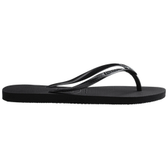 Women's Slim Crystal Flip Flops